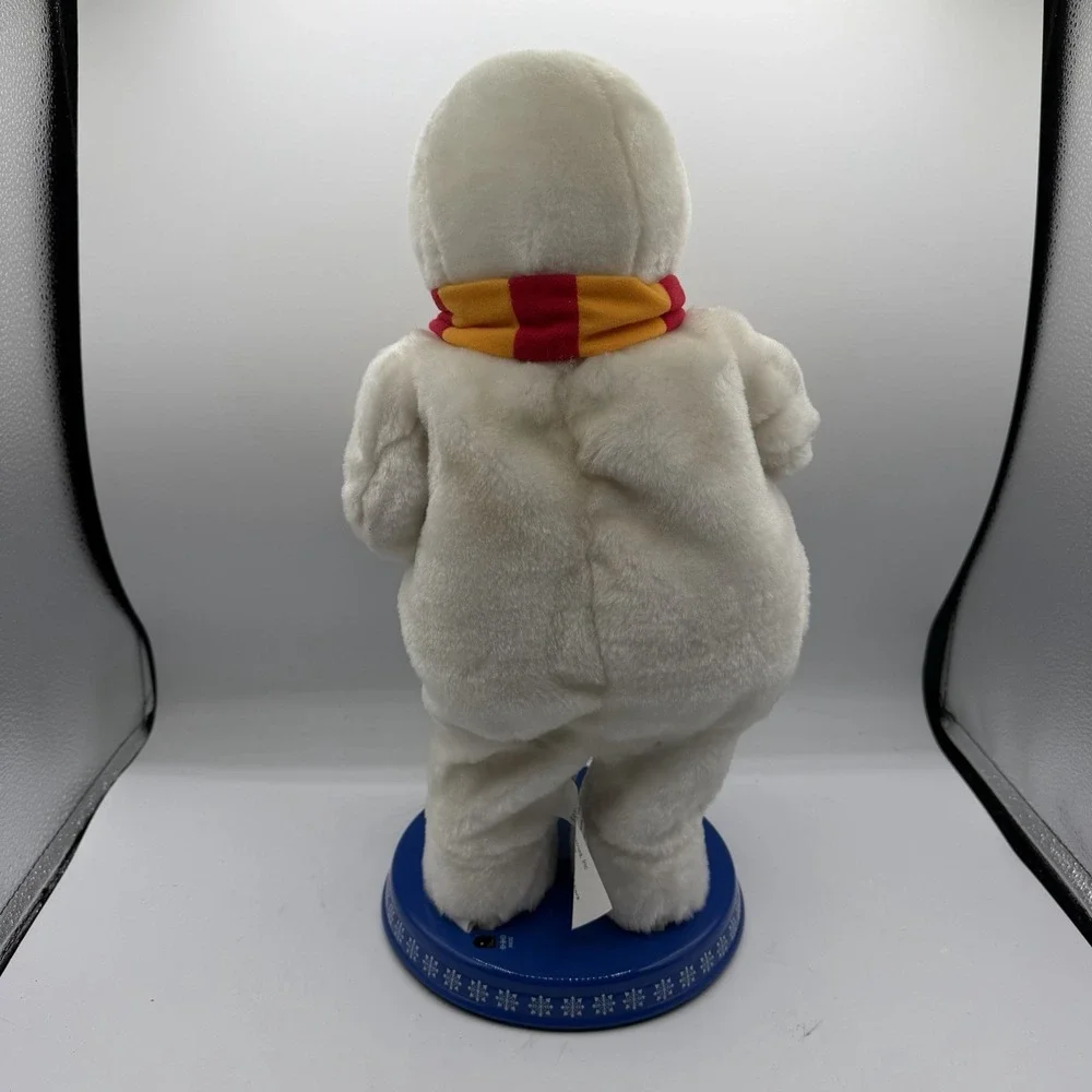 Vintage Gemmy‎ Animated Frosty the Snowman Spinning Snowflakes 17